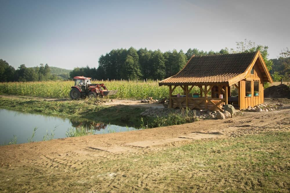 Дома для отпуска domek nad drwęcą Idzbark